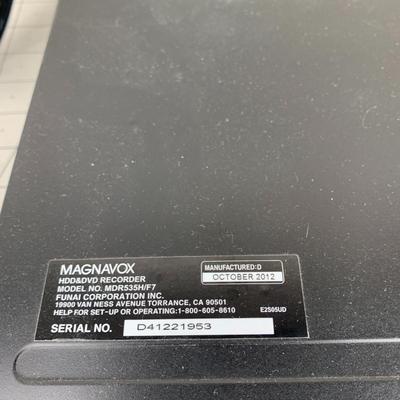 #450 Magnavox Hard Disc Drive & DVD Recorder