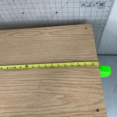 #455 1'11" x 1'3.5" x 1'1.5" Three Tier Wooden Shelf