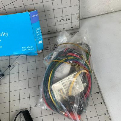 #458 Radio Shack Soldering Station, Envelopes, Cords and More