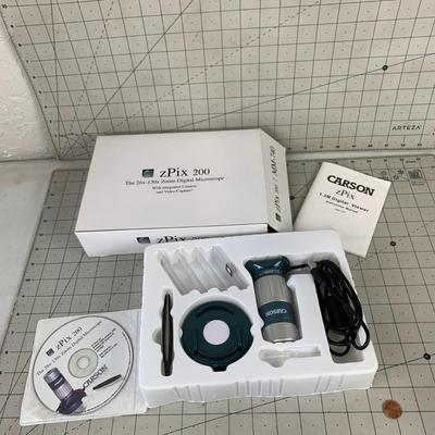 #459 zPix 200 Zoom Digital Microscope