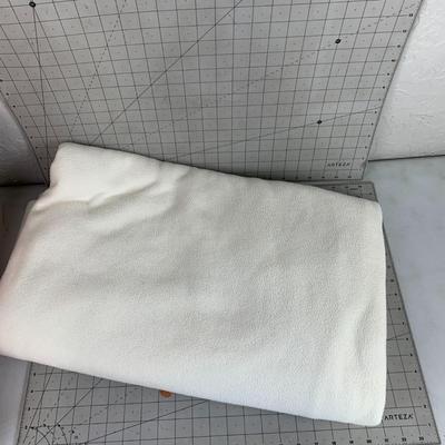 #464 White Blanket and Pink Blanket Scrap