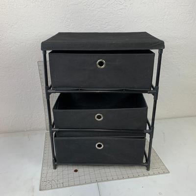 #486 Three Drawer Shelf