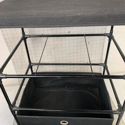 #486 Three Drawer Shelf