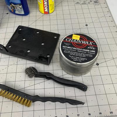 #500 K&N Recharger, Staples, Squeegee Off, Patch Kit and More