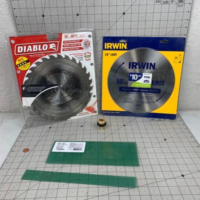 #505 Diablo & Irwin 10" Saw Blades and More