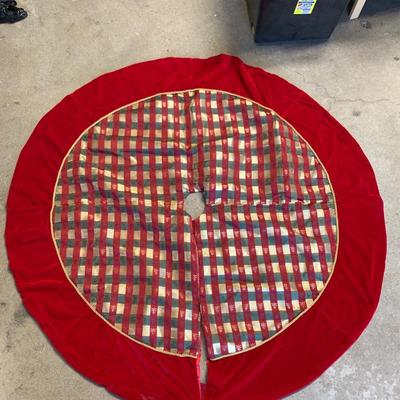 #508 Christmas Plastic TableCloth and Tree Skirt