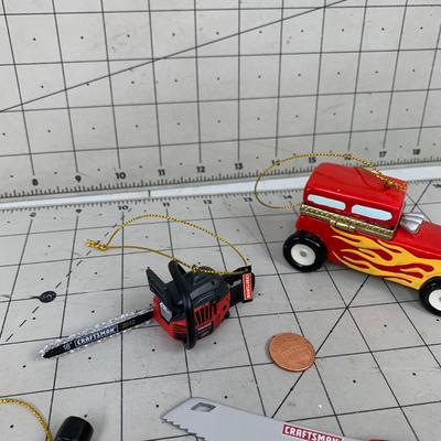 #517 Craftsman Tools and Car Ornaments
