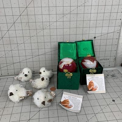 #519 Li Bien Ornaments and Birds