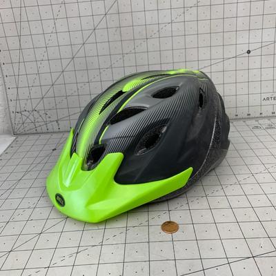 #532 Green/Gray Bell Youth Helmet 52-58cm