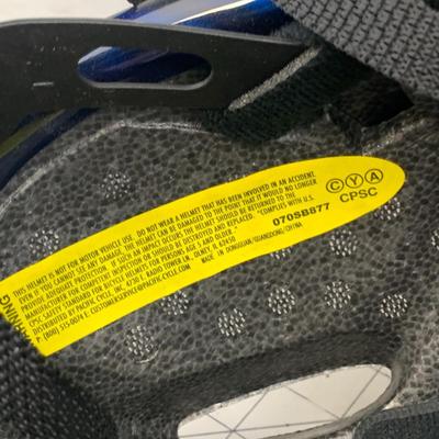 #534 Schwinn Blue/Black Helmet