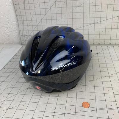 #534 Schwinn Blue/Black Helmet