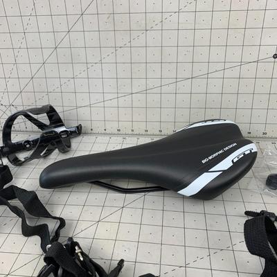 #535 Bike Seat and Pieces