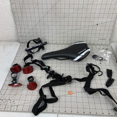 #535 Bike Seat and Pieces