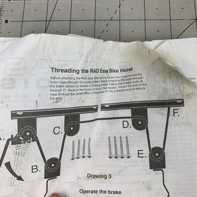 #545 Rad Easy Bike Hoist