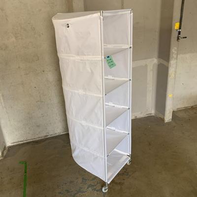 #561 Rolling Corner Storage 19" x 64.5" x 24"
