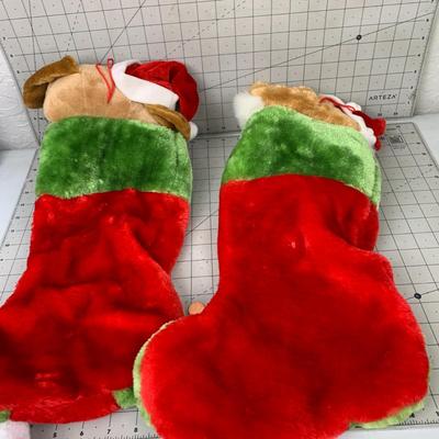 #567 Dog and Cat Christmas Stocking