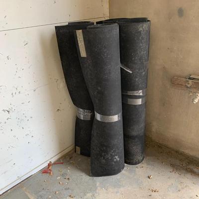 #577 Four Rolls of 4' Conveyer Belt Type Material/Floor Mat 