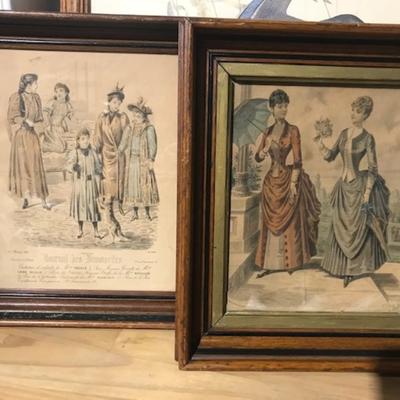 Framed Vintage fashion