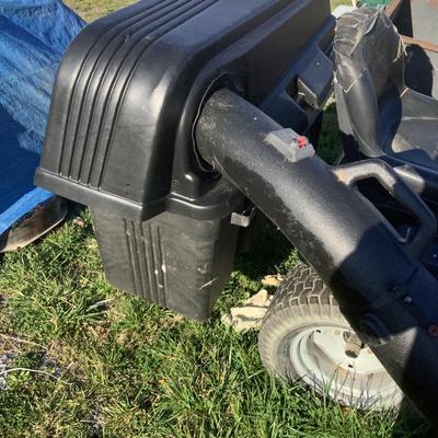 143 Craftsman GT5000 48" Deck Kohler 25HP Lawn Mower with Riding Mower Baggage Attachments