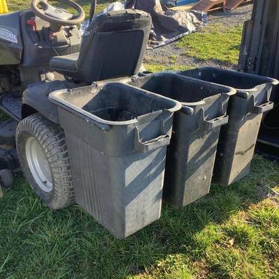 143 Craftsman GT5000 48" Deck Kohler 25HP Lawn Mower with Riding Mower Baggage Attachments