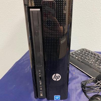 HP Slimline 270 4gb Computer Tower with Wired Mouse & Keyboard