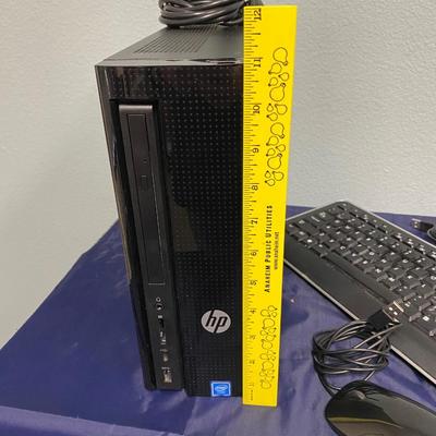 HP Slimline 270 4gb Computer Tower with Wired Mouse & Keyboard