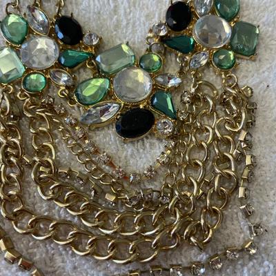 Fancy Gold tone necklaces