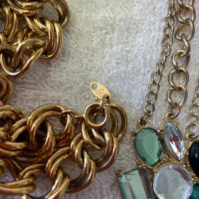 Fancy Gold tone necklaces