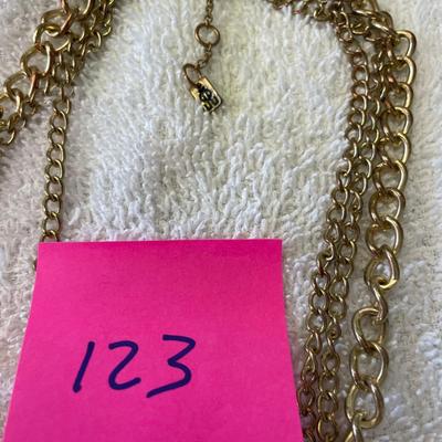 Fancy Gold tone necklaces