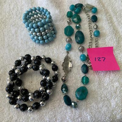 Lot of Blue Jewelry