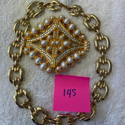 Massive Bolo Tie & Chain