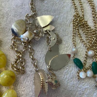 Bright Yellow Beads & necklaces