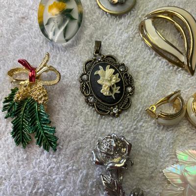 Lot of Brooches