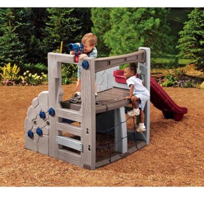 1080 Little Tikes Adjustable Mountain Climber Outdoor Toy with Slide and Fire Hose
