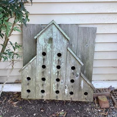 1084 Rustic Condo Birdhouse
