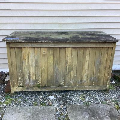 1085 Teak Storage Box