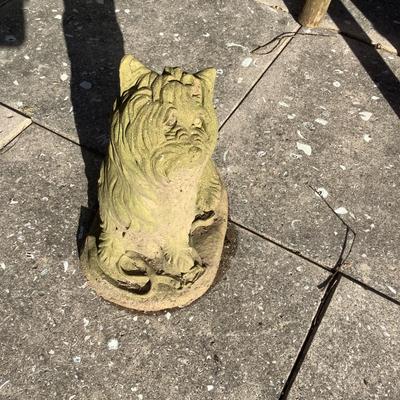 1097 Cement Terrier Dog Garden Statue
