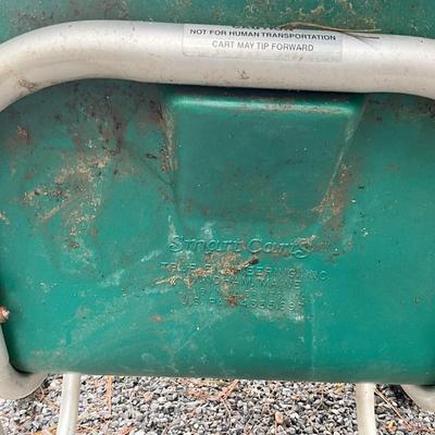 1192 Green Smart Carts Wagon