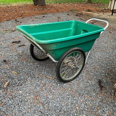 1192 Green Smart Carts Wagon