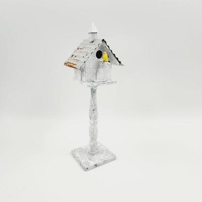 TALL BIRD HOUSE HOME DECOR
