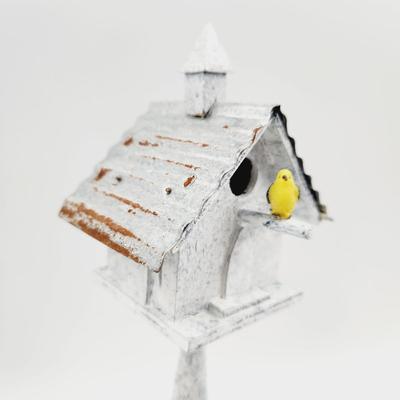 TALL BIRD HOUSE HOME DECOR