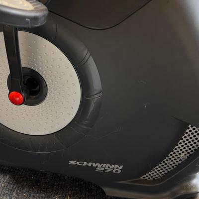 1214 Schwinn 270 Nautilus Recumbent Bike  Model 270