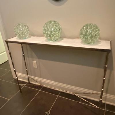 Granite top sofa /entry table