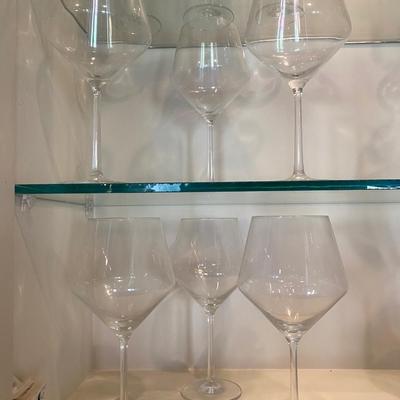 Set of 8 Schmitt Zwiesel wine glasses