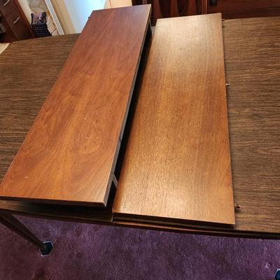 Mid Century Modern Dining Table +6 Chairs Broyhill Brasilia Collection MCM