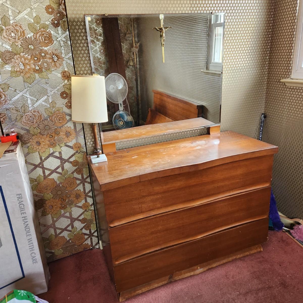 Mengel dresser with mirror deals