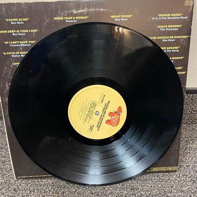 Vintage Saturday Night Fever Motion Picture Movie Soundtrack Record Album John Travolta Bee Gees