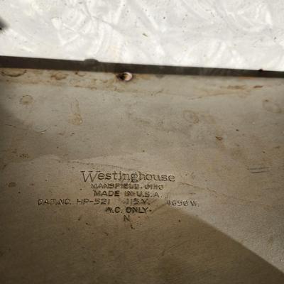 Vintage Westinghouse Enamel Electric Burners Hot Plates Hp-521