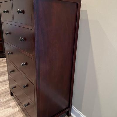LY FURNITURE Tall 6 Drawer Dresser