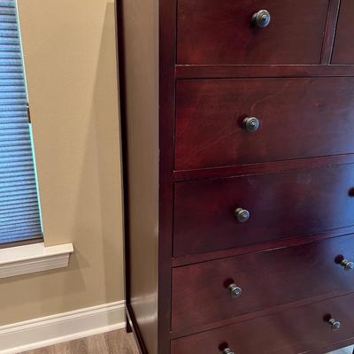 LY FURNITURE Tall 6 Drawer Dresser